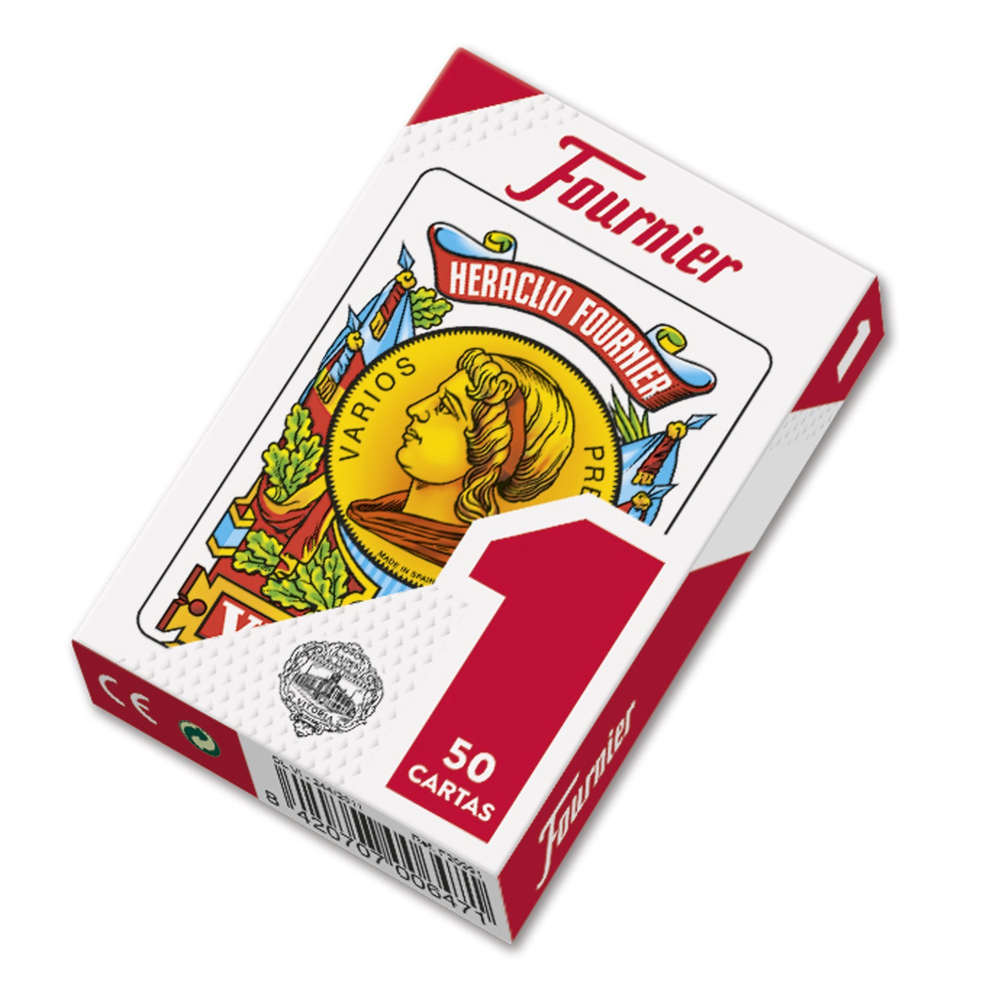Amazon.com: Fournier F20991 - Spanish Deck No. 1, 50 Cards